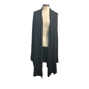 TORRID Women's Black Long Sleeve Knit Open Front Cardigan Size 4X